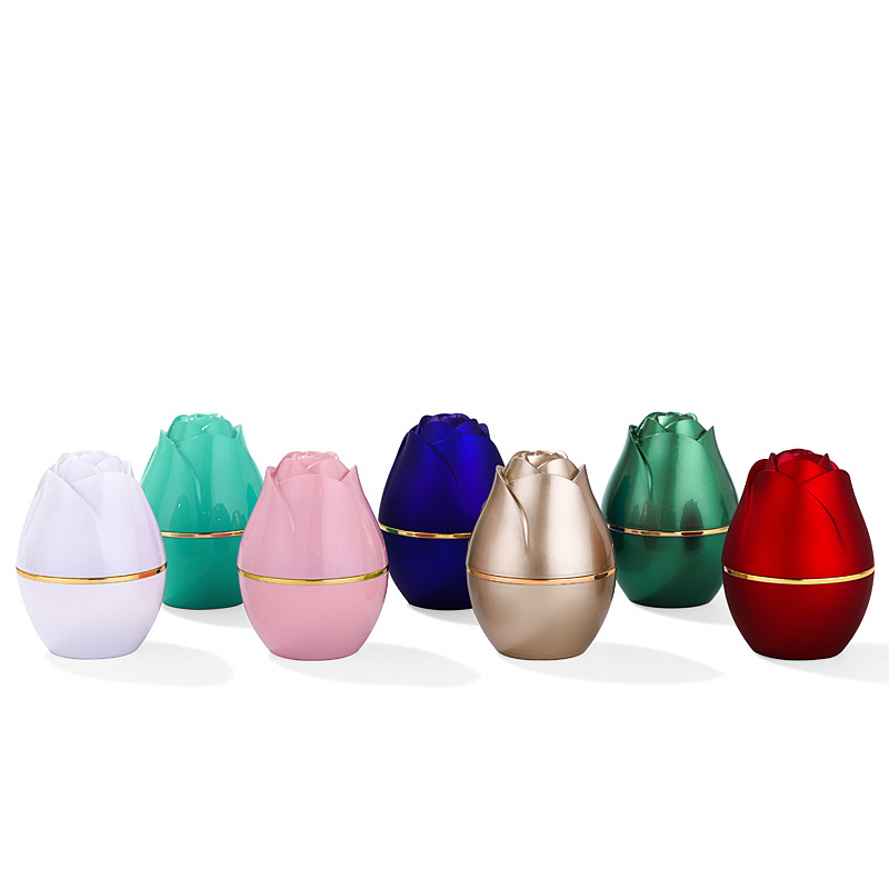 New in-stock rose LED light ring box, spotlight, high-end jewelry packaging, in-stock luminous jewelry box Application Scenario