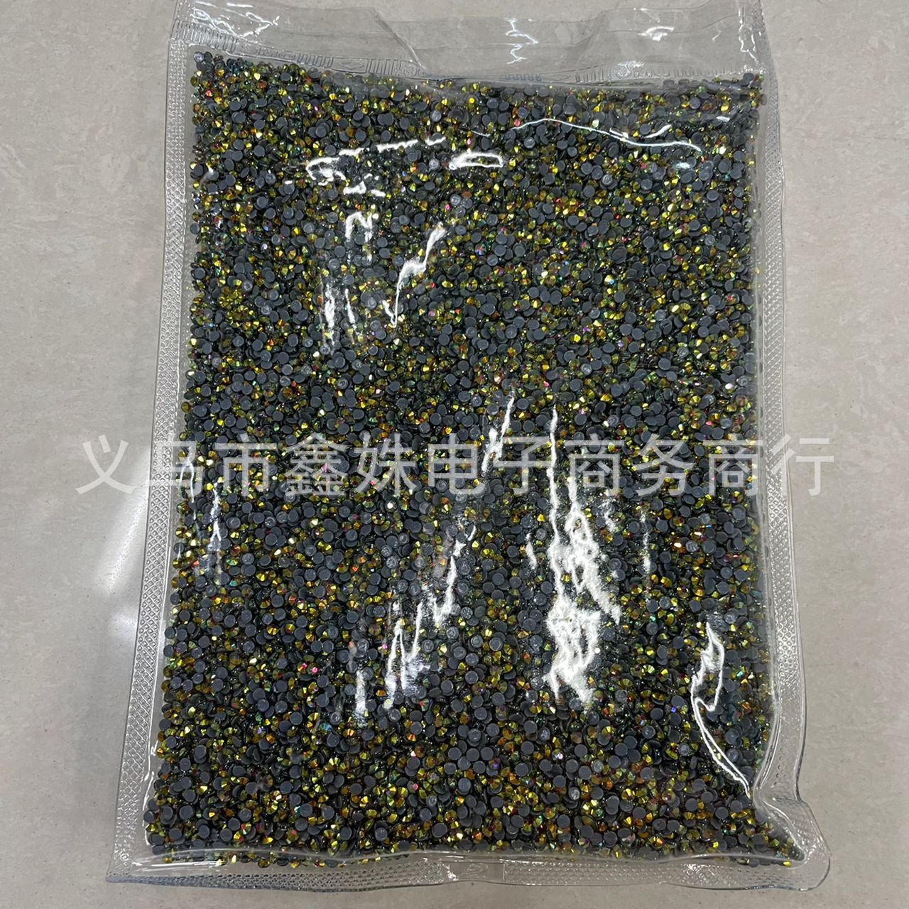 Factory wholesale of colored double-adhesive SS10 glass crystal AB hot diamond clothing accessories