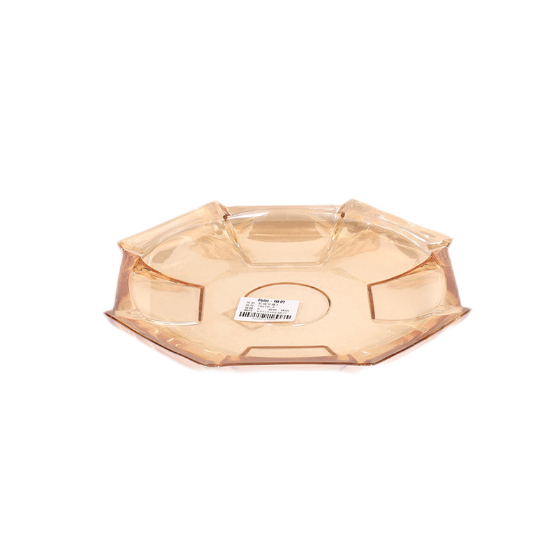 透明简约玻璃白底实物图