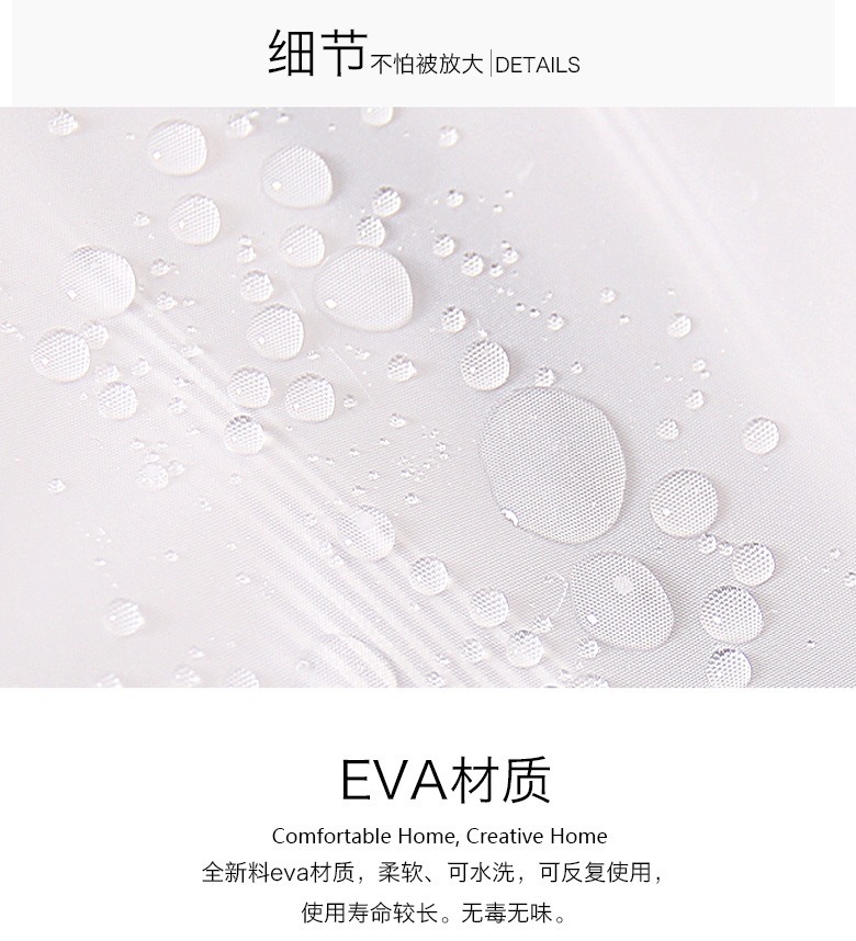 新款衣服独立防尘罩挂衣袋可视化防尘袋羽绒服大衣侧开拉链防尘套详情39