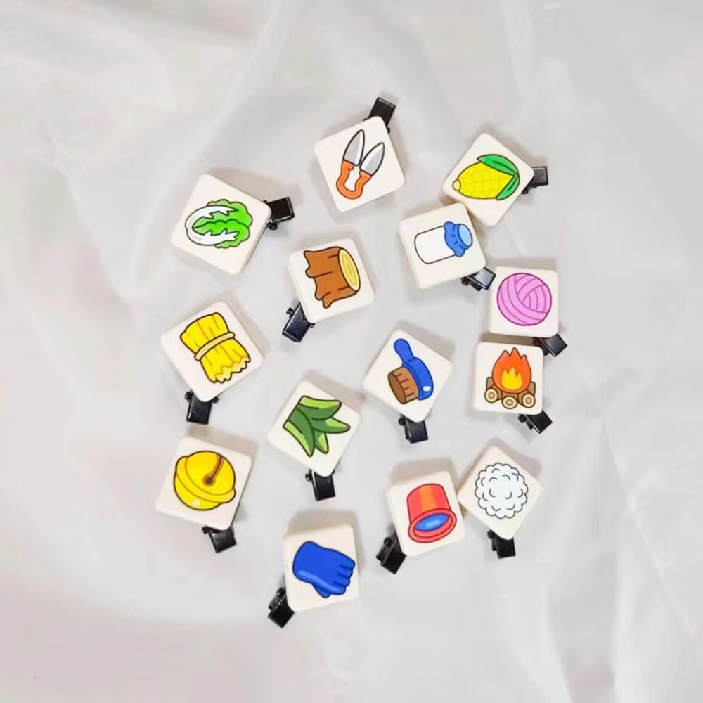 Super cute sheep, Sheep card hair clips, cute and creative cartoon duckbill clips, sweet and girlish hair clips, bangs hair clips Specification image
