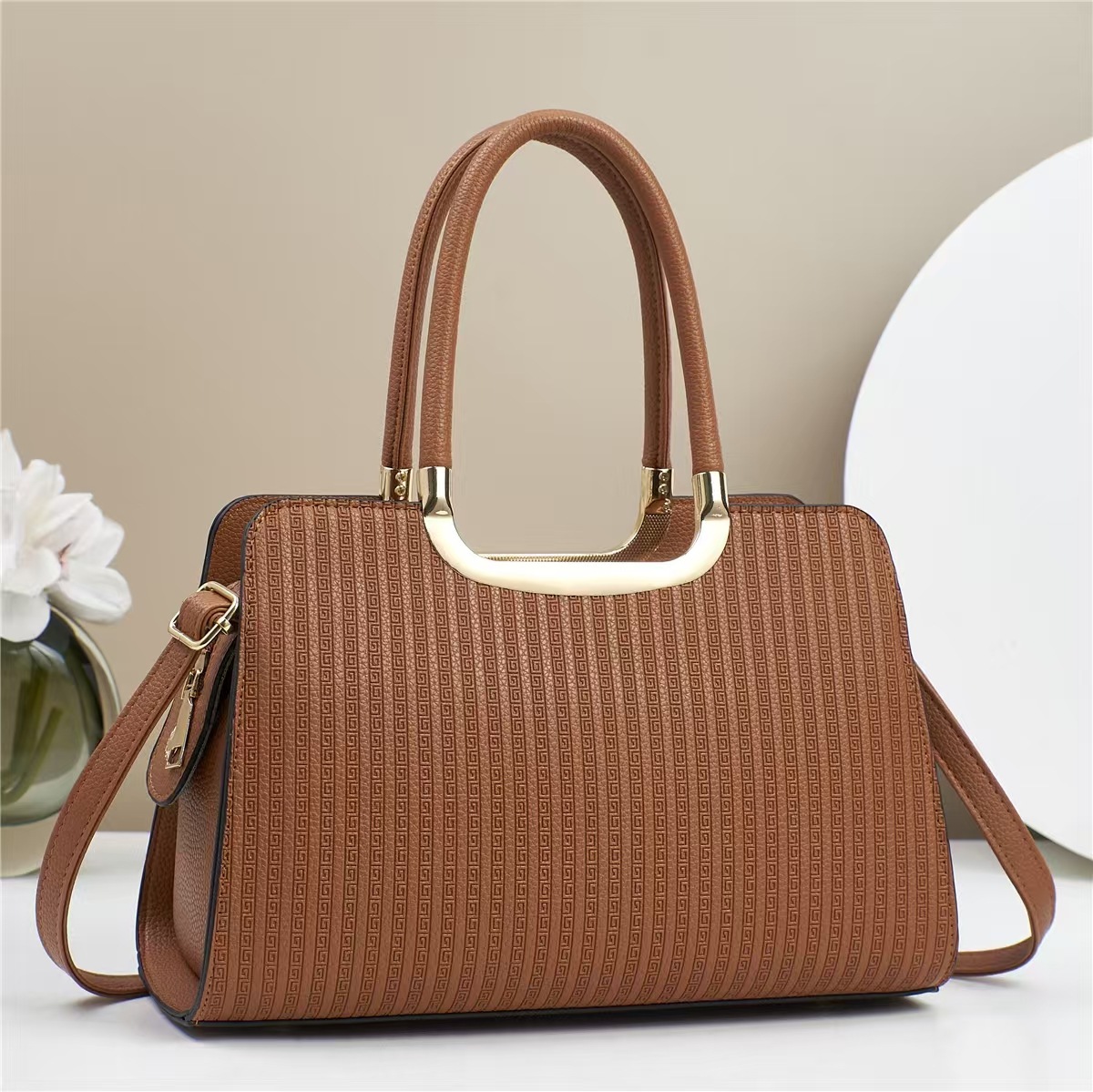 All-In-One Temperament New Handbag Fashion Women's Crossbody Bag Women's Bag Large Bag Korean Version Of Women's Shoulder Bag 2025