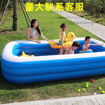 A充气泳池家用儿童充气球池加厚PVC水池婴儿游泳池玩具戏水池