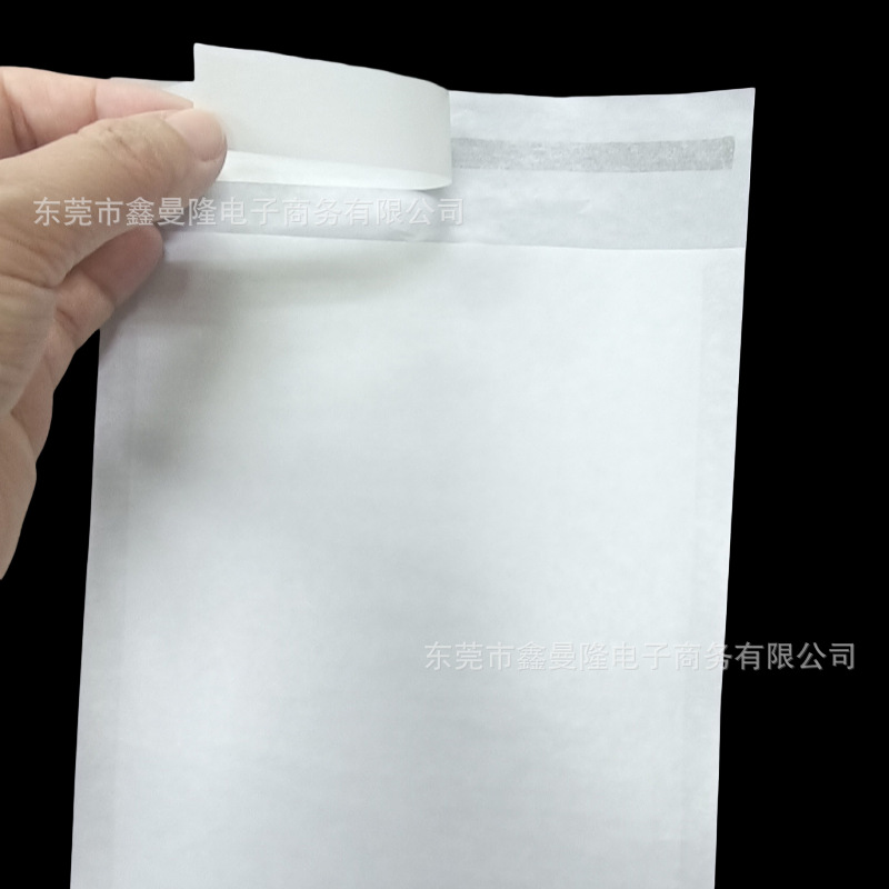 Glassine self-adhesive paper bags, waxed paper bags, semi-transparent eco-friendly paper bags, degradable and recyclable paper bags in stock Application Scenario