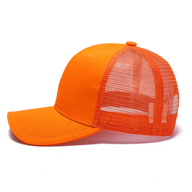 Manufacturers Of Dome Mesh Breathable Baseball Cap 100 Outdoor Sports Baseball Cap Cap Bent Visor Visor Summer Hat details Picture
