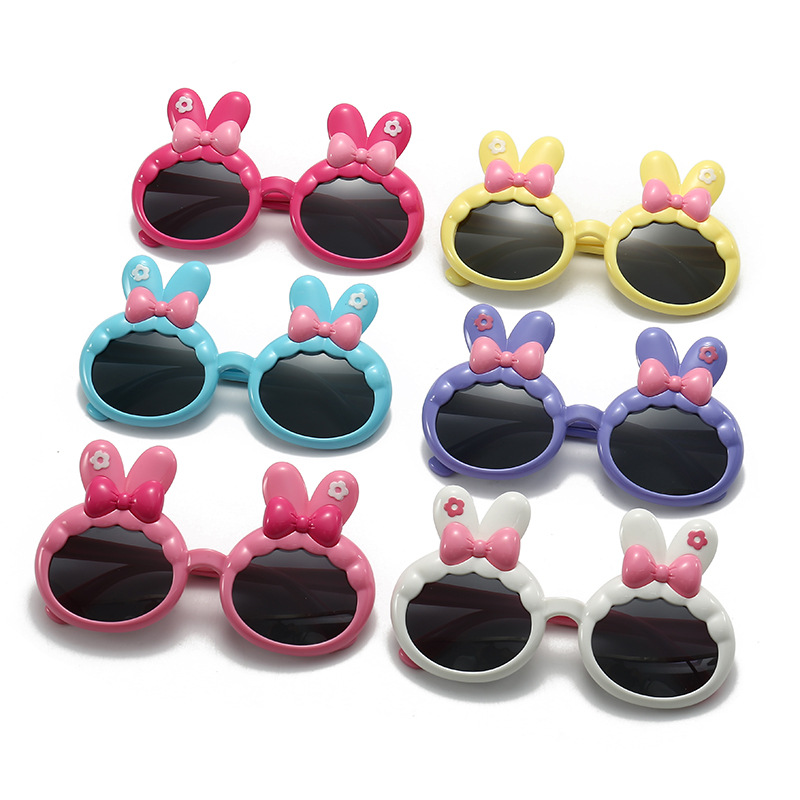 2024 New Children's Sunglasses Cute Cartoon Polarizing Mirror Primary School Sunglasses Sunshade Mirror 8122 details Picture