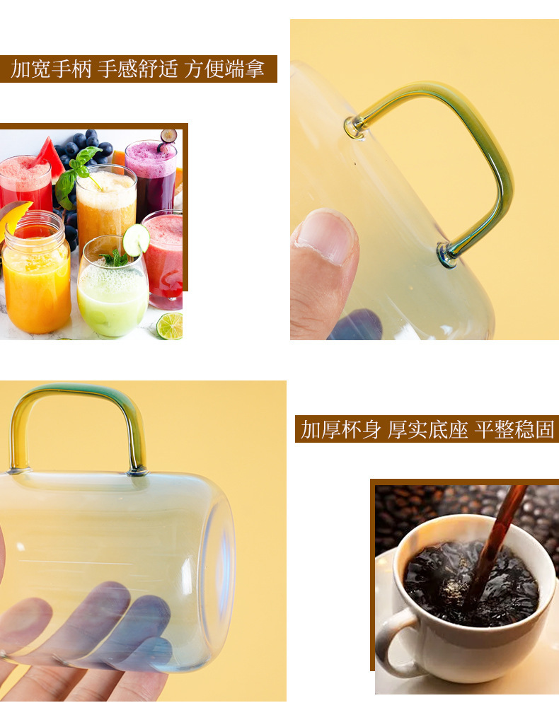 家用云石壶玻璃耐热高温凉白开水杯茶壶套装大容量北欧加厚冷水壶详情7