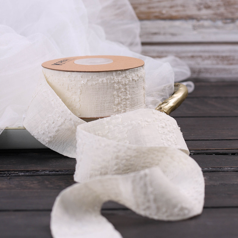 Vertical And Vertical Hair Beard Silver Ruffled Webbing Diy Bow Hair Accessories Cravat Straw Hat Shoes Flower Color Green Onion Fluff Cloth Ribbon Specification drawing