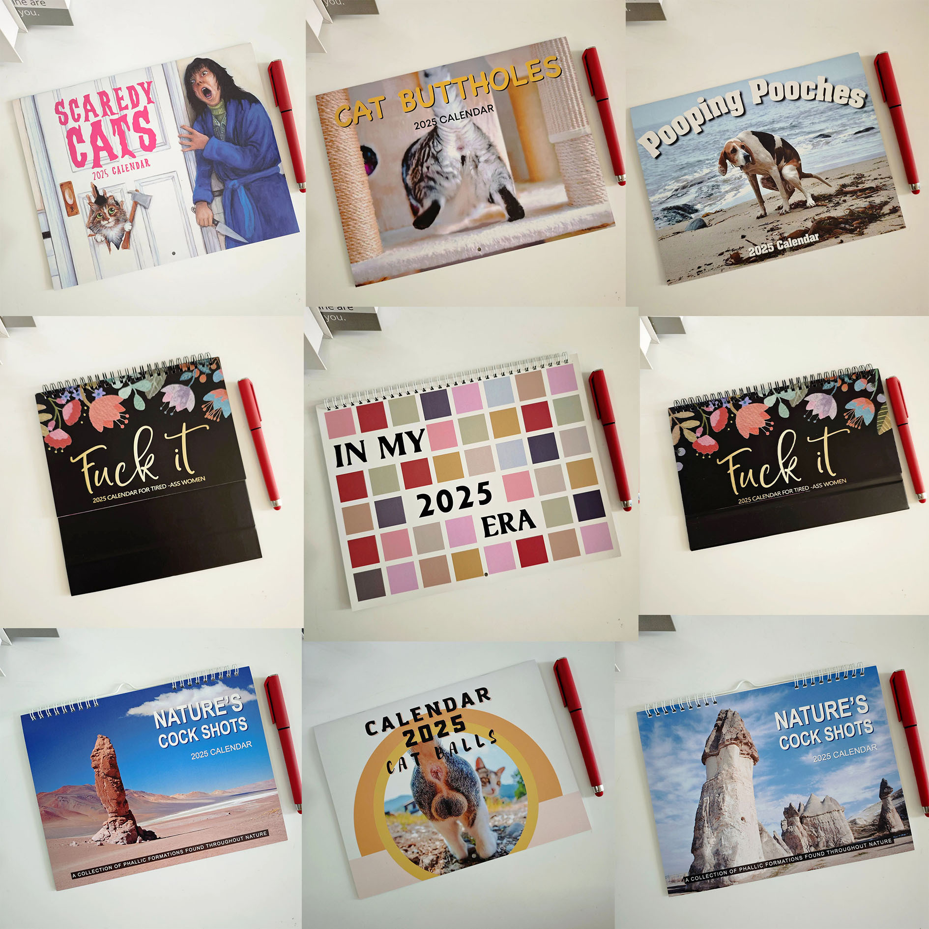 Wholesale Of 2025 Cross-Border Bestseller Amazon's New Eras Tour Calendar, Wall Calendar And Star Concert Stage Calendar