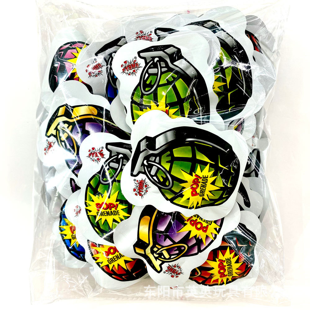 Grenade explosion simulation, automatic inflation, self-explosion bomb explosion, pressure relief, prank prank, stress relief, little scare package toy Application Scenario