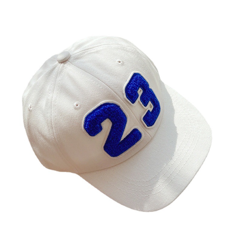 Autumn South Baby hats, Spring and Summer ins letter-embroidered baseball caps for boys and girls, outdoor sun protection children's baseball caps Item Picture