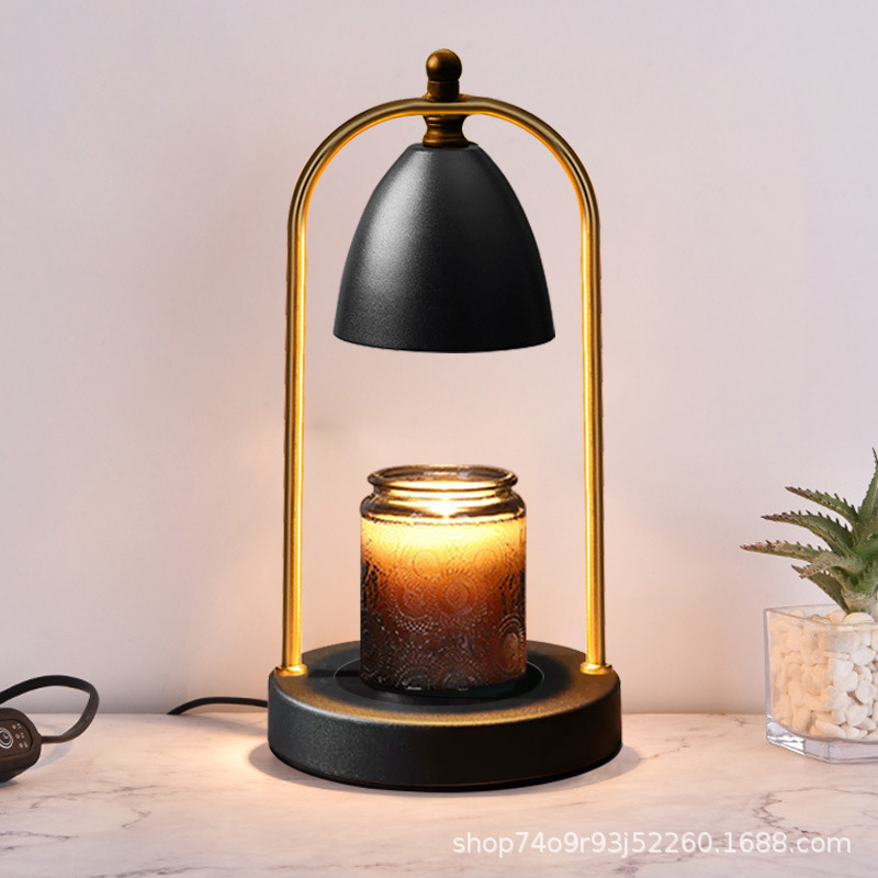 Aromatherapy Lamp Gift Simple Romantic Bedroom Dimmable Bedside Lamp Gift Melting Candle Diffusing Fragrance Without Fire Melting Wax Lamp details Picture