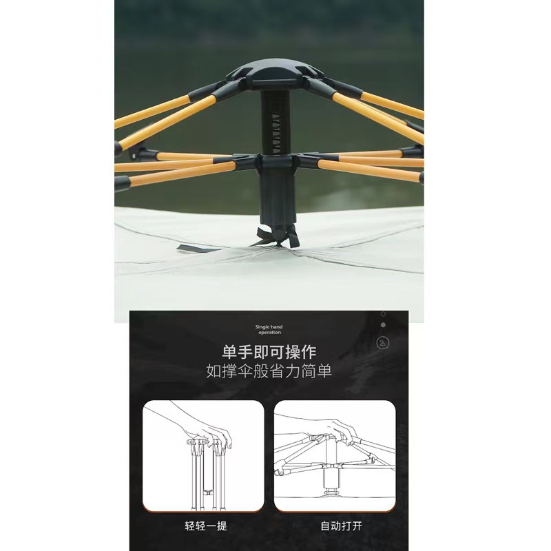 帐篷、天幕、帐篷配件实物图