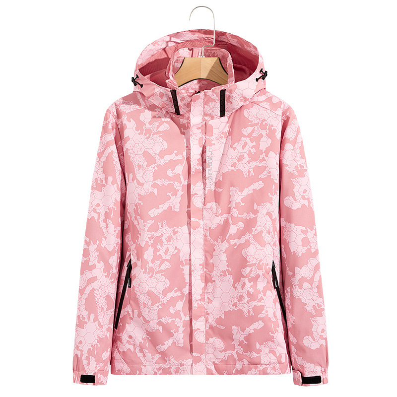 Storm Jacket Autumn Jacket Women's New Men's Casual Couple Outdoor Mountaineering Wear Hooded Coat Top Generation Tide Item Picture