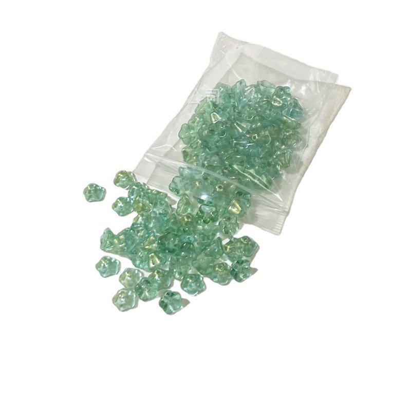Quality Czech glass 6*8mm wax apple small morning glory diy accessory, flower center small flower, ancient-style material pack Item Picture