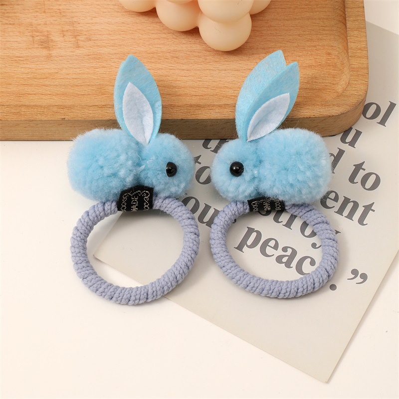 2022 New Children's Cute Rabbit Children Gift 7-Piece Gift Box Set Cute Hair Rope Hairpin Headband Set Specification drawing