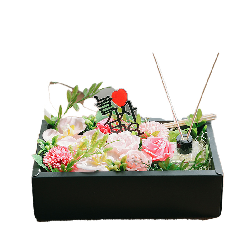 Soap Flower Box Cross-Border Innovation Teachers' Day Mother's Day Rose Gift To The Teacher Mother Hand Gift Wholesale Item Picture