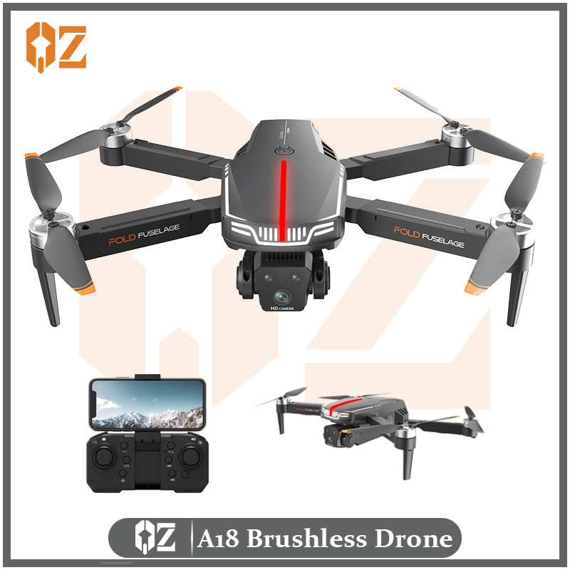A18 Drone, Professional Aerial Photography, Ultra-Long Endurance, Light Remote Control Aircraft, Optical Flow Brushless Flying Vehicle, Children's Toy