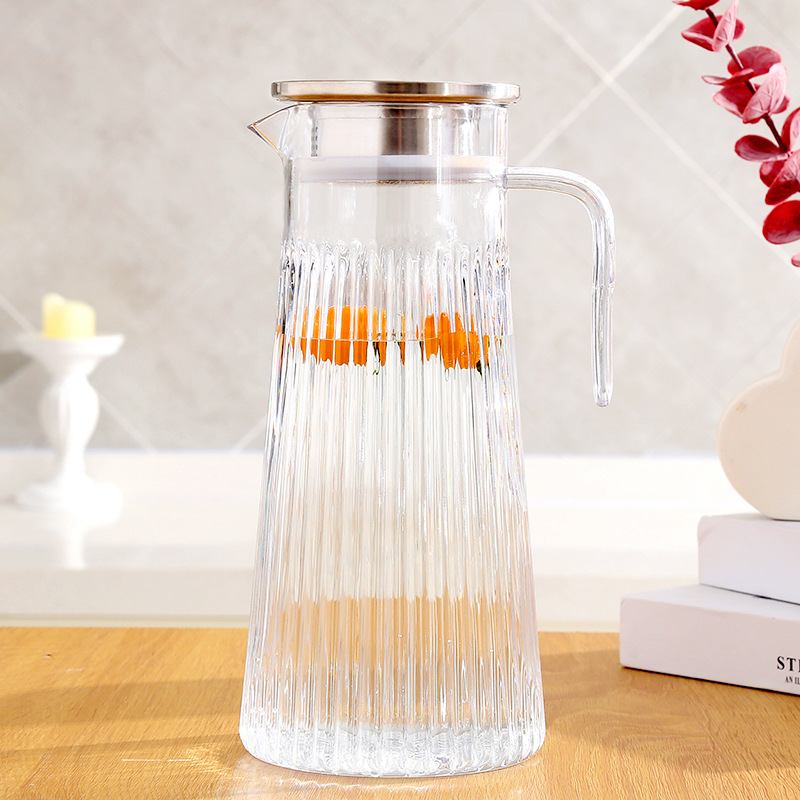 Steel Cover Pc Cool Kettle Factory Wholesale Nordic Wind Home Large Juice Pot Drink Pot Transparent Acrylic Tie Pot Application Scenario