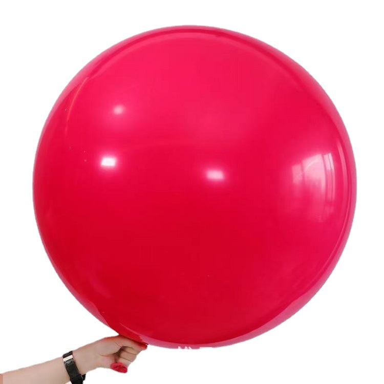 36寸气球加厚正圆气球地爆球大气球地摊爆品36寸乳胶球地摊气球详情图5