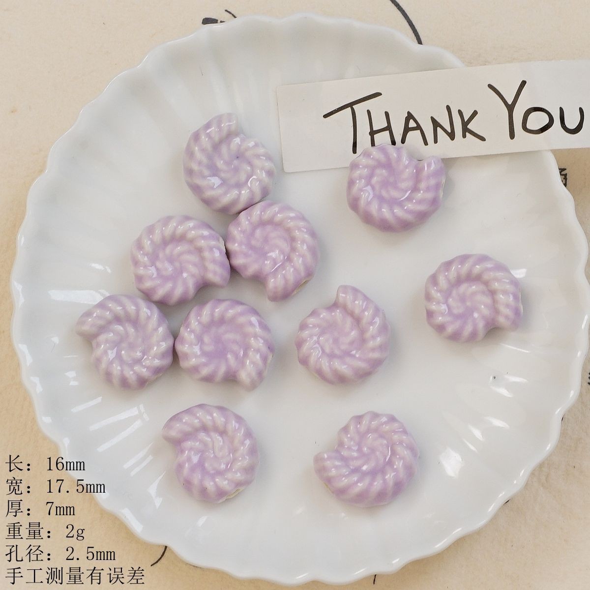 Wholesale of materials for Jingdezhen ocean-style blue ceramic beaded handmade DIY jewelry accessories, loose beaded bracelets and necklaces pic 7