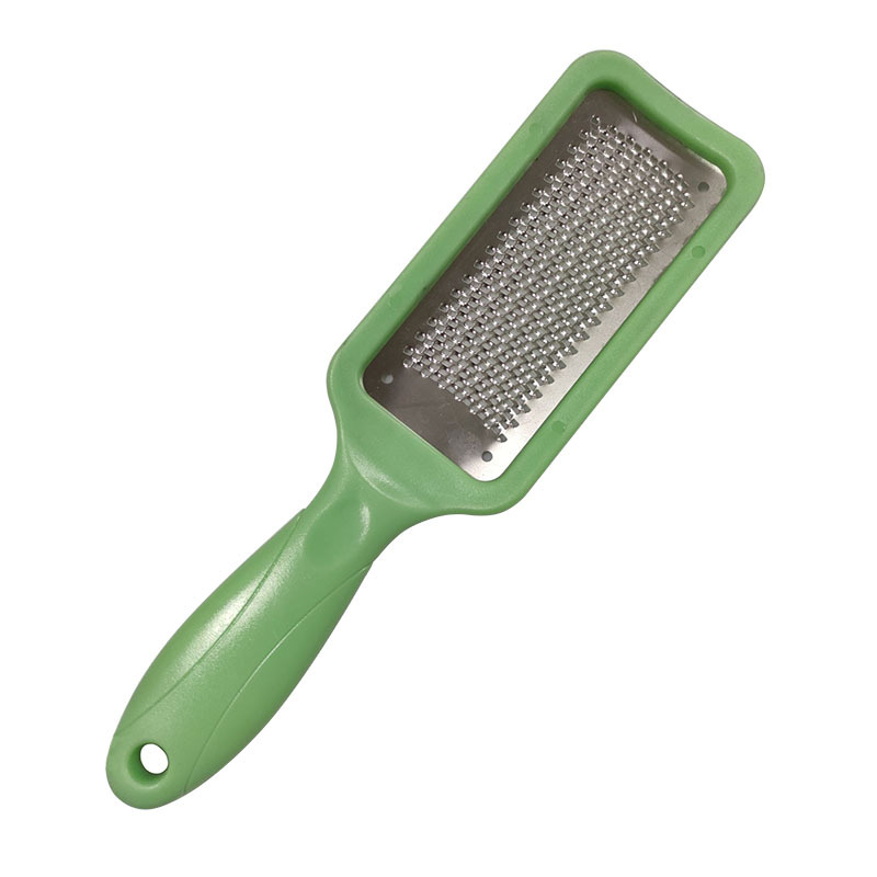 The manufacturer supplies foot care tools, including stainless steel foot files, dead skin removers, foot grinders, and nail sanding strips, shanilak Specification image