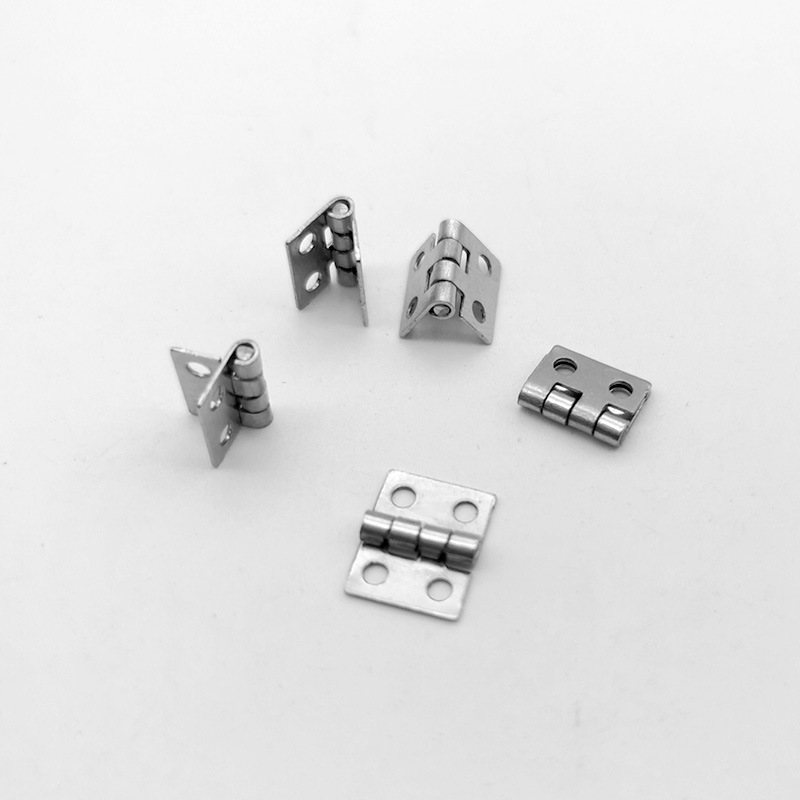 2-point pure copper mini hinge Walnut House handicraft gift box, 10*8mm small hinge Application Scenario