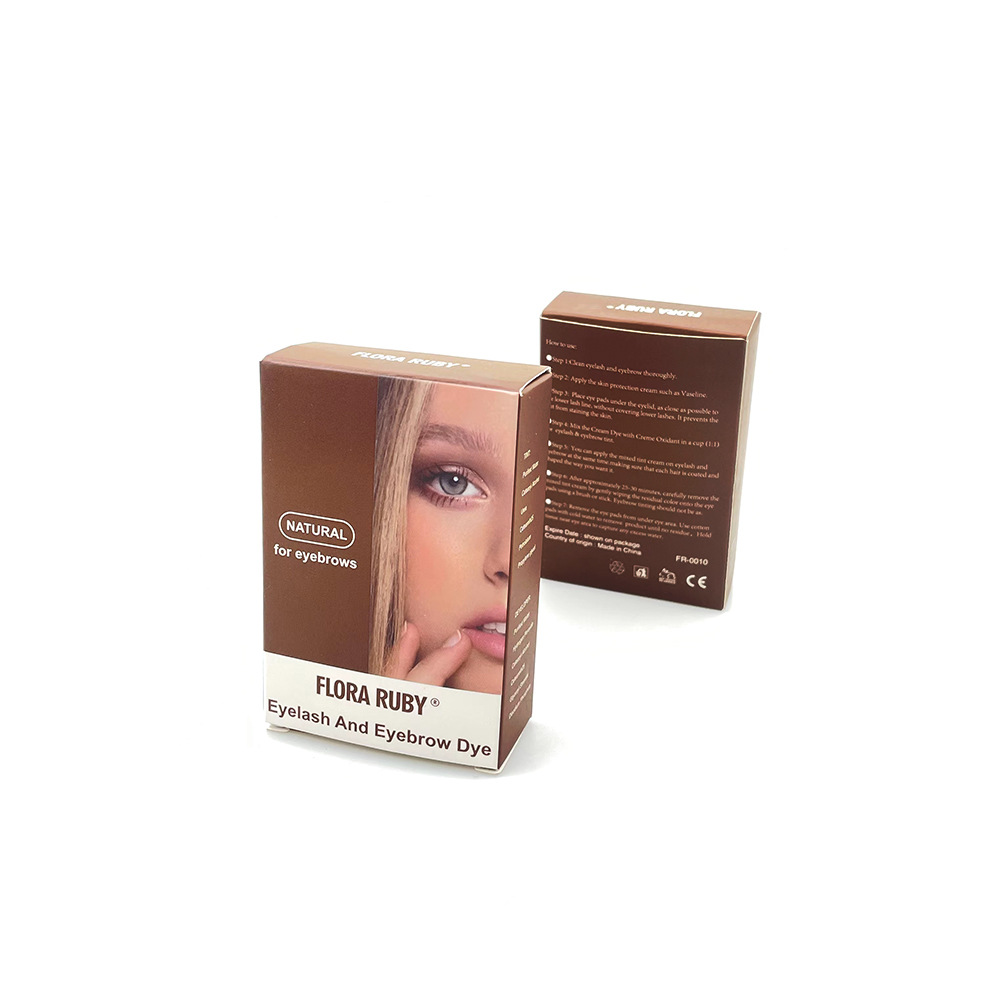 Flora Ruby Hot Brow Dye Support Oem Customization Application Scenario