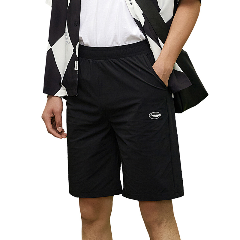 Summer Quick Drying Pants Moisture Wicking Shorts Men's Running Fitness Casual Sports Pants Quick Drying Four-Sided Spring Swim Shorts Item Picture