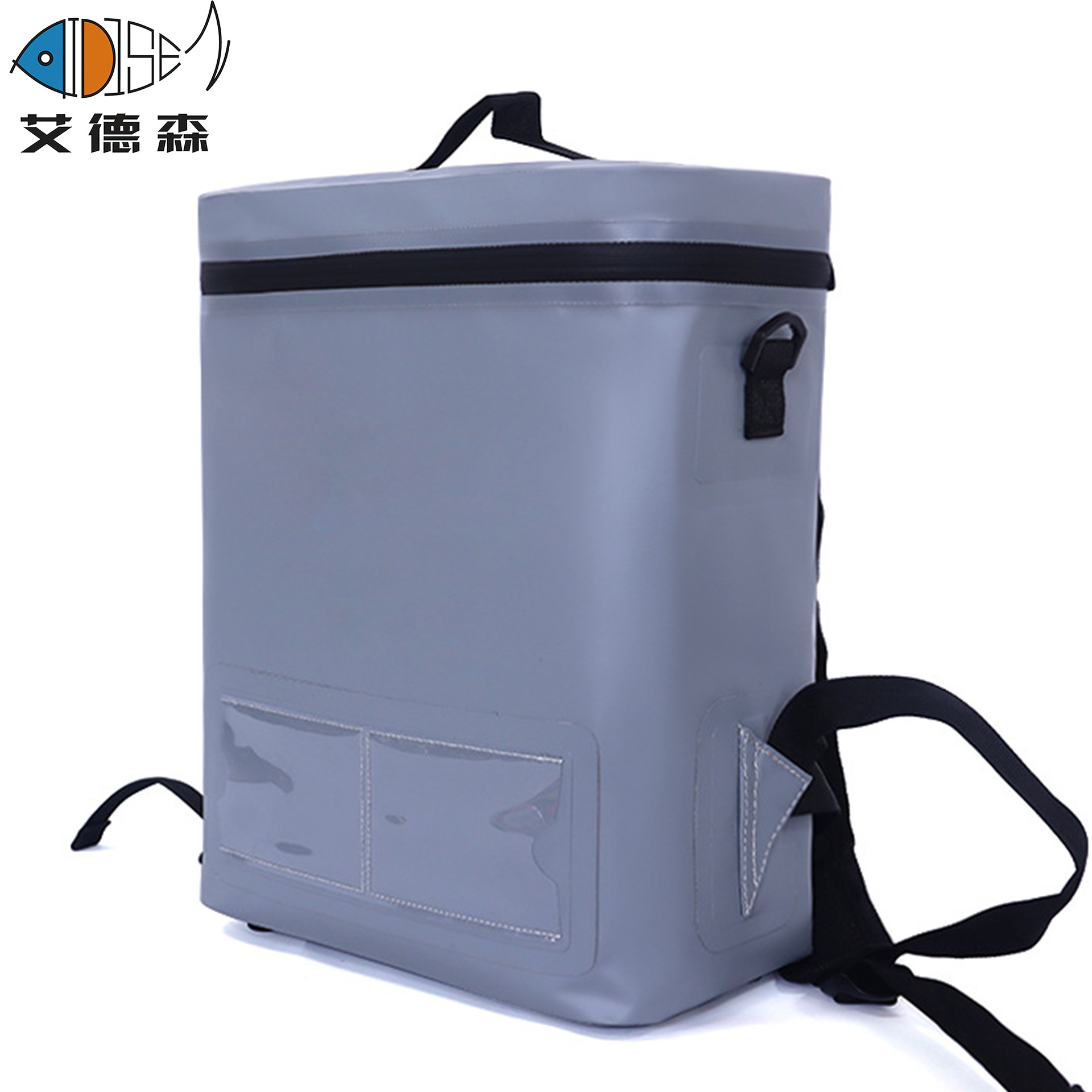 2022 New style insulated lunch box bag, insulated bag for outdoor camping, hand-held bento bag, insulated box for bringing meals to work Specification image