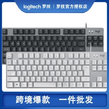 罗技K835有线TKL真机械键盘84键TTC轴PBT键帽电竞游戏打字专用