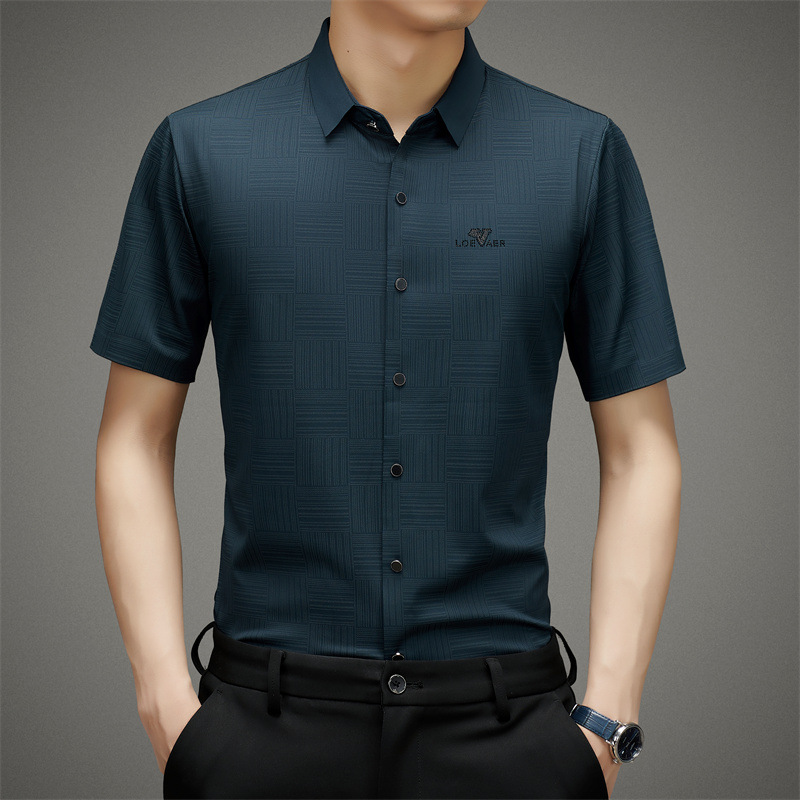 男士衬衫实物图