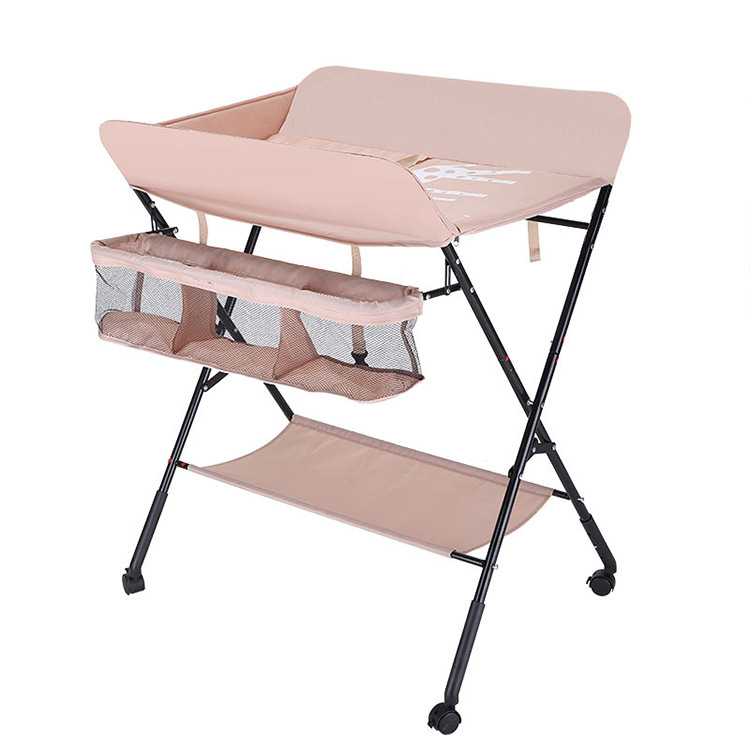 Diaper Table Baby Care Table Multi-Functional Reinforcement Folding Diaper Creation Baby Dressing Massage Table Item Picture