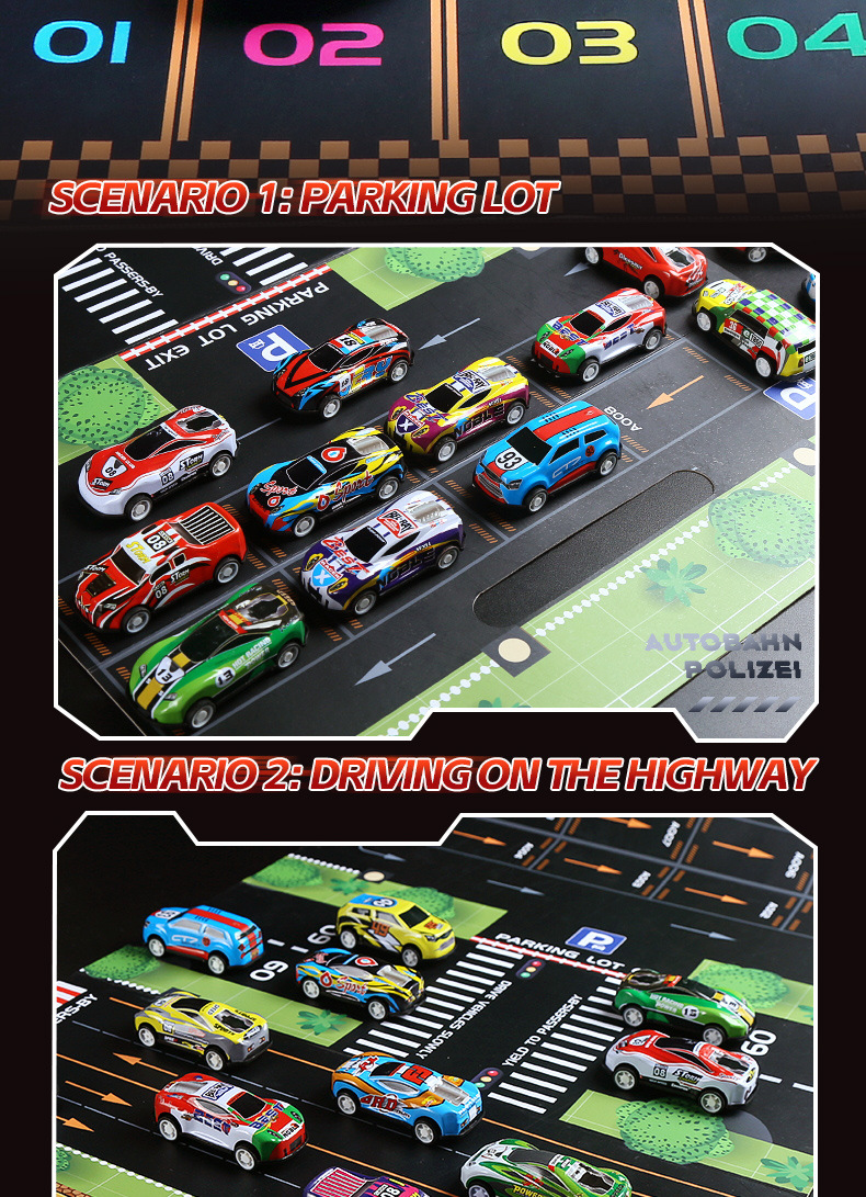 跨境合金回力车礼盒儿童仿真小汽车高档玩具车套装男孩生日礼物详情4