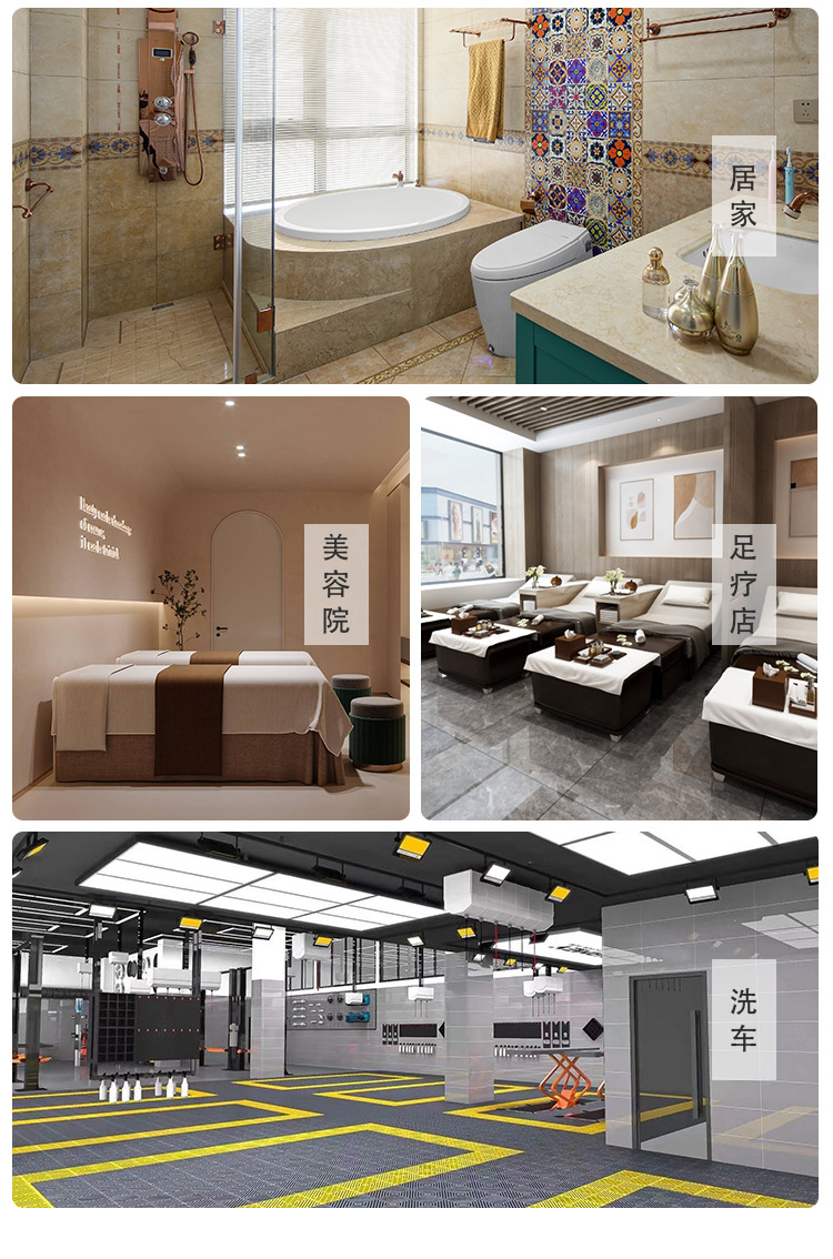 浴巾美容院比纯棉吸水速干不掉毛按摩家用床单铺床专用加大号毛巾详情12