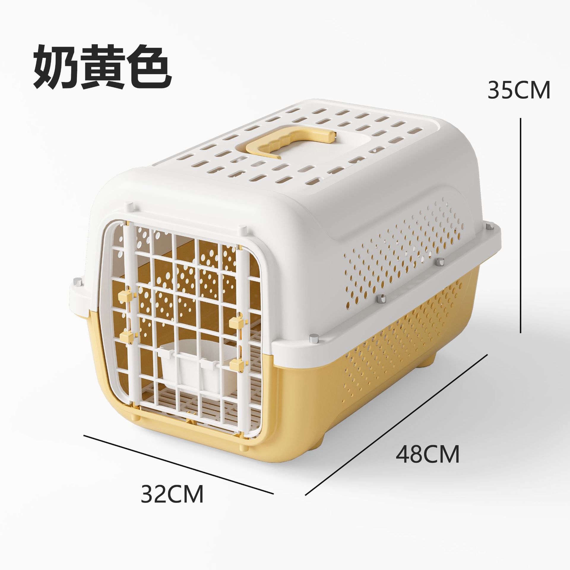 Caja de la aviación del animal de compañía gato afuera perro portátil jaula del gato caja de envío vehículo portátil caja del espacio del gato al por mayor Item Picture