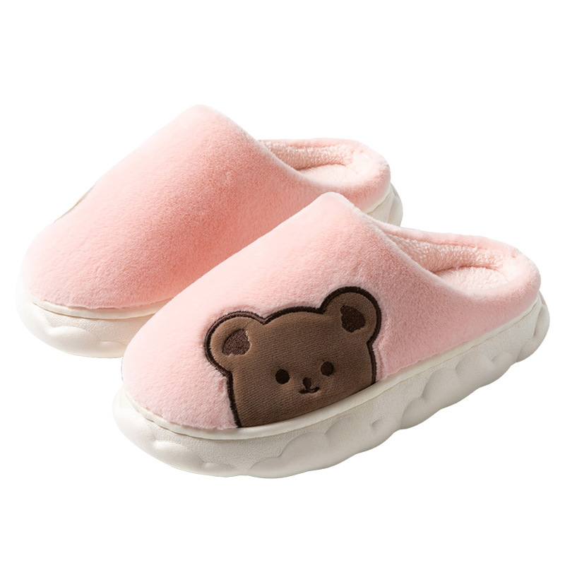 女冬韩版厚底白底实物图