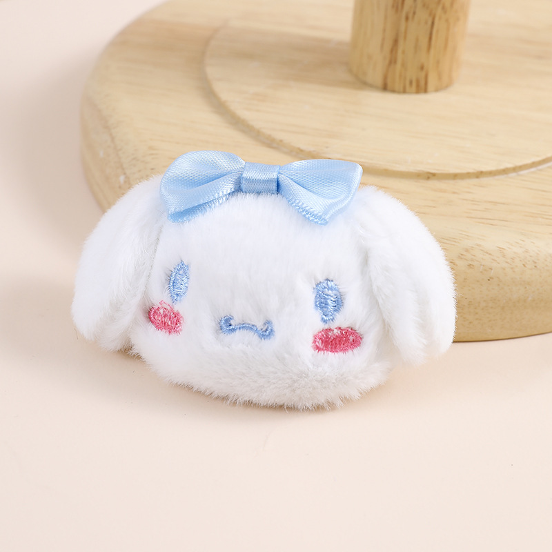 Cartoon Plush Brooch Cute Animal Puppy Doll Diy Accessories Accessories Hairpin Accessories Scarf Accessories details Picture