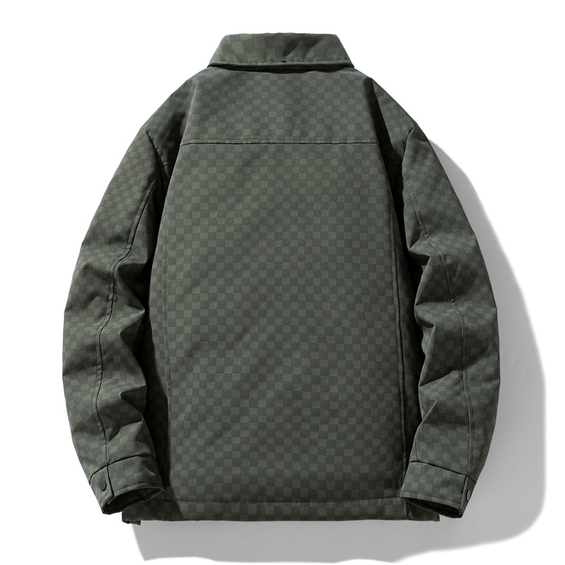 Men's lapel down jacket 2024 Winter new Men's Korean-style slimming youth warm and cold-proof casual jacket Application Scenario