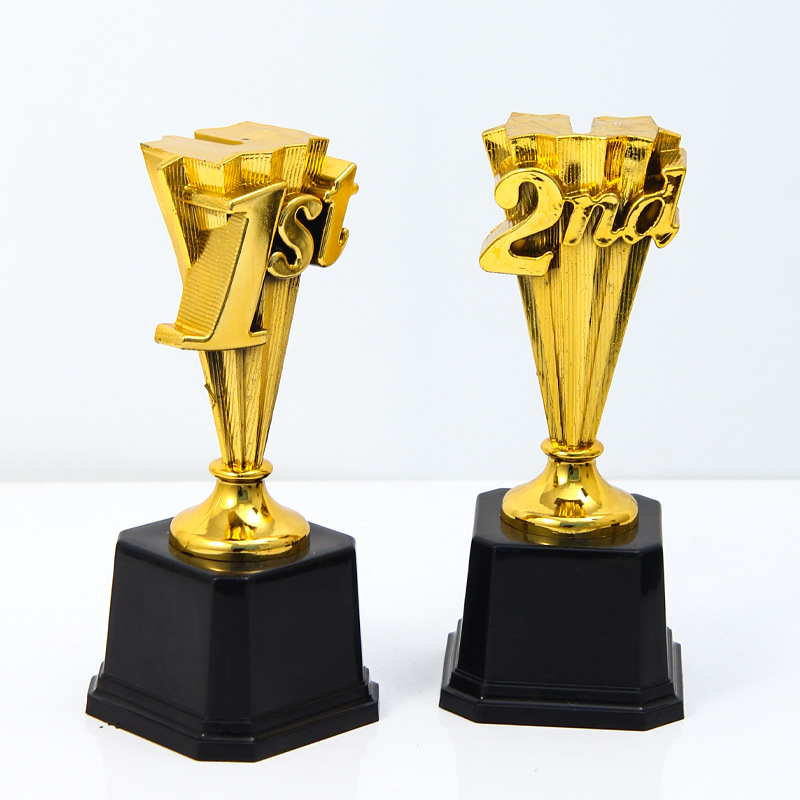 Digital trophy, ranking, 123, first, second and third place, performance evaluation, gold, silver and bronze souvenirs, competition award MEDALS Specification image