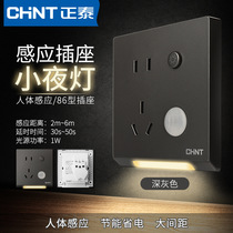 Chint floor light human infrared sensing automatic LED hallway hallway light night light stair light floor light