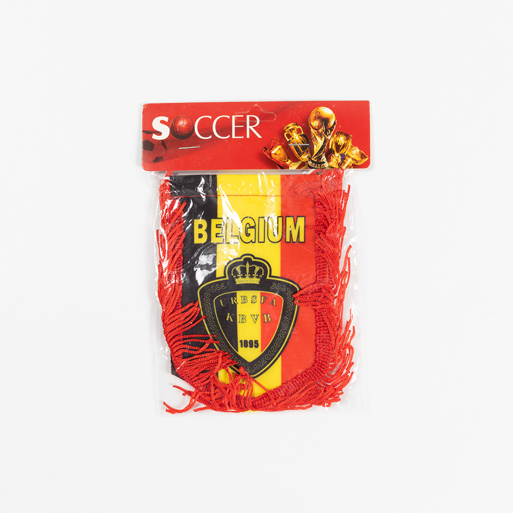 跨境锦旗足球队纪念旗三角流动红旗小锦旗球迷俱乐部交换旗定制详情7