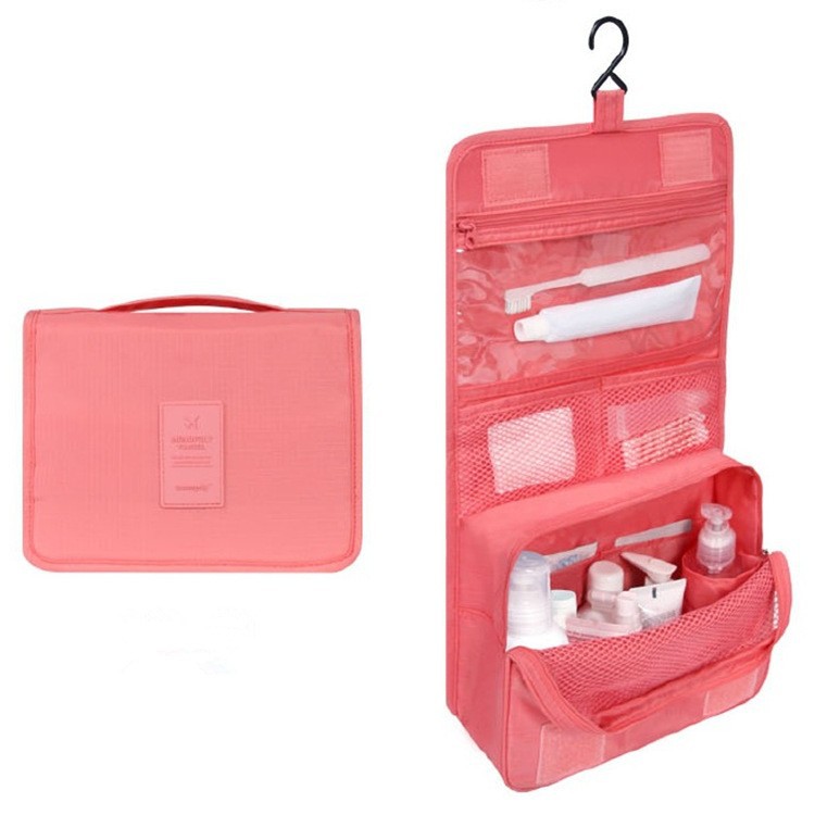 Multi-functional travel storage bag, hand-held double-layer women's makeup bag, men's travel toiletries bag Specification image
