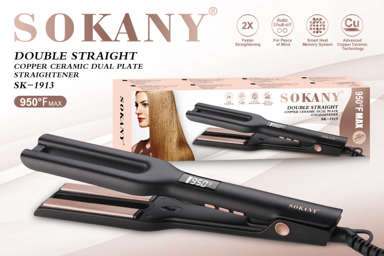 Crossover sokany1913 splinter straight rizos de doble uso straight board clips 950 f straight rizador de pelo