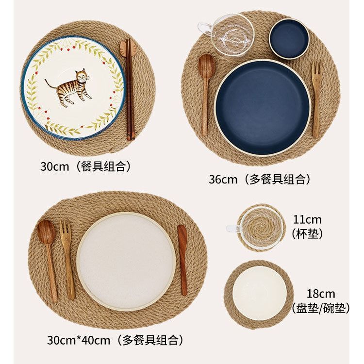餐边柜/植物/杯垫/茶巾/西餐垫欧式产品图