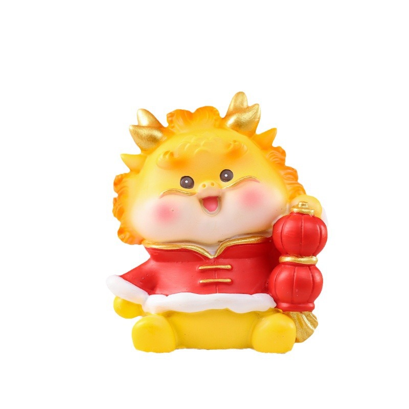 Dragon Turn Money Kun Small Decoration Dragon Year Gift Mascot Car Decoration Manufacturers Spot To Send Friends Birthday Gifts Item Picture