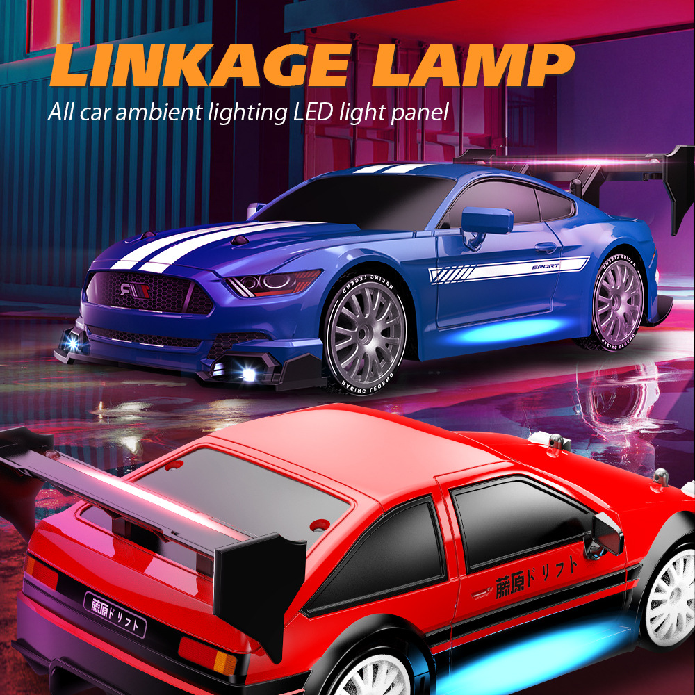 1:24 Four-Wheel Drive Remote Control Drift Car Rcae86 Speedster 2.4G Simulation Child Boy Toy Car Model Application Scenario