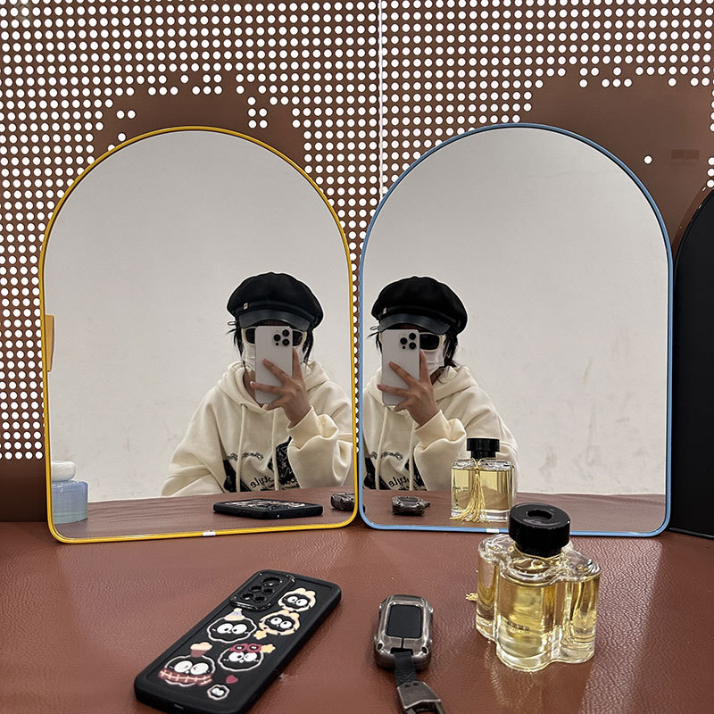 镜子/镜子化妆镜/化妆镜/镜子工艺品/小镜子学生可爱白底实物图