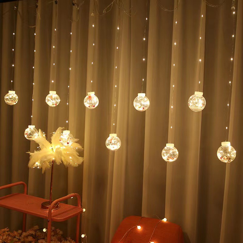 led许愿球/圣诞节装饰灯/装饰灯串圣诞细节图