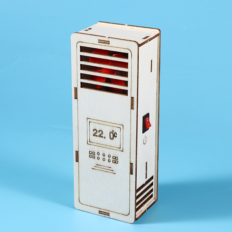 diy科技小制作小发明空调扇创意科学实验小手工中小学生模型材料产品图